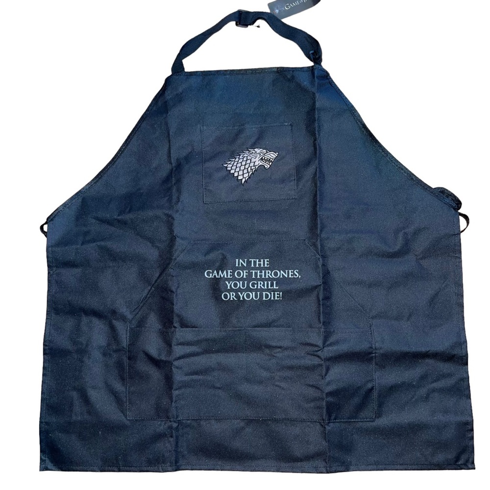 Game of Thrones Cooking Grilling Smoking Apron House Stark HBO Exclusive…